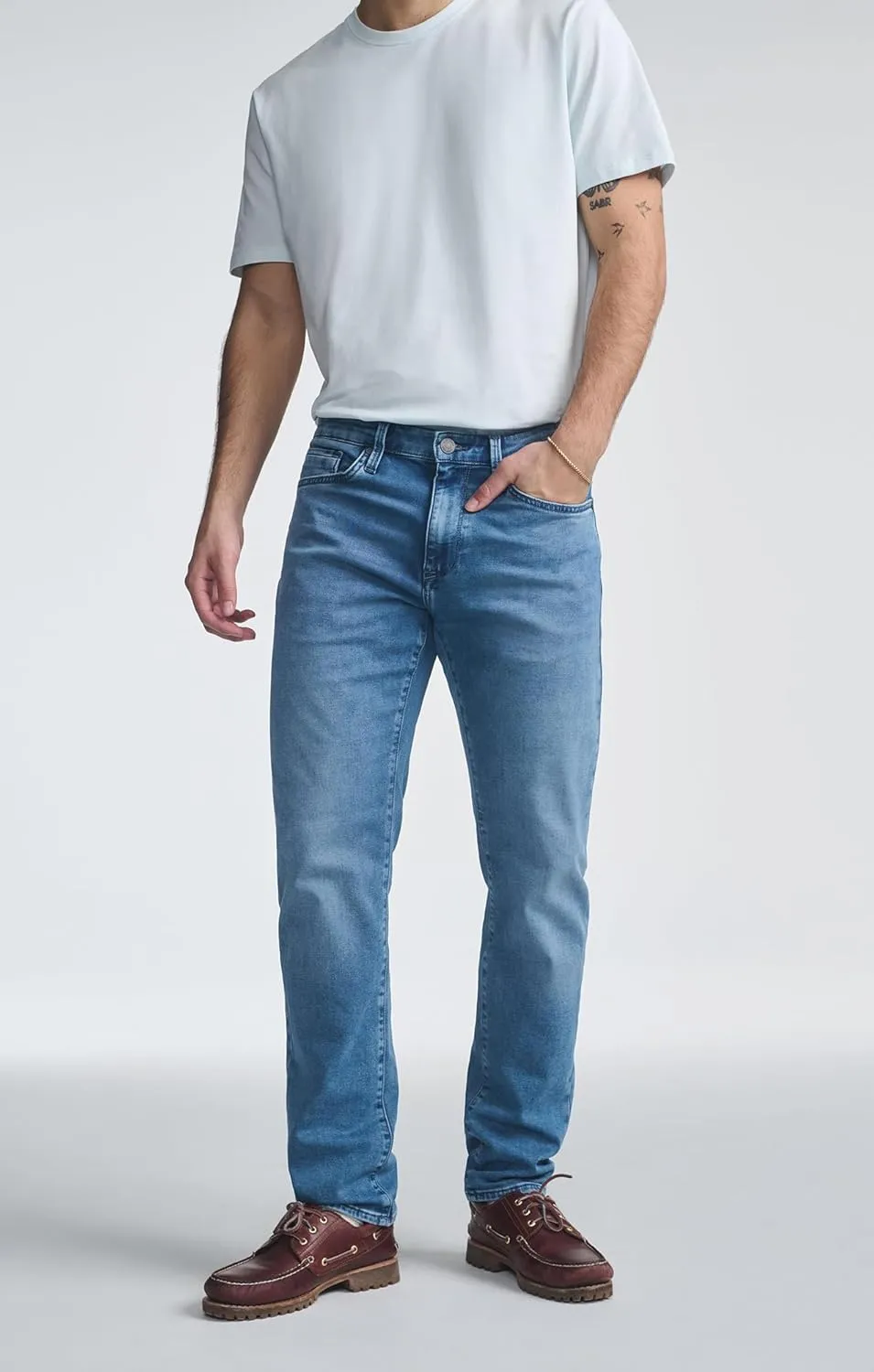 Mavi Men's Jake Regular Rise Slim Leg Jeans