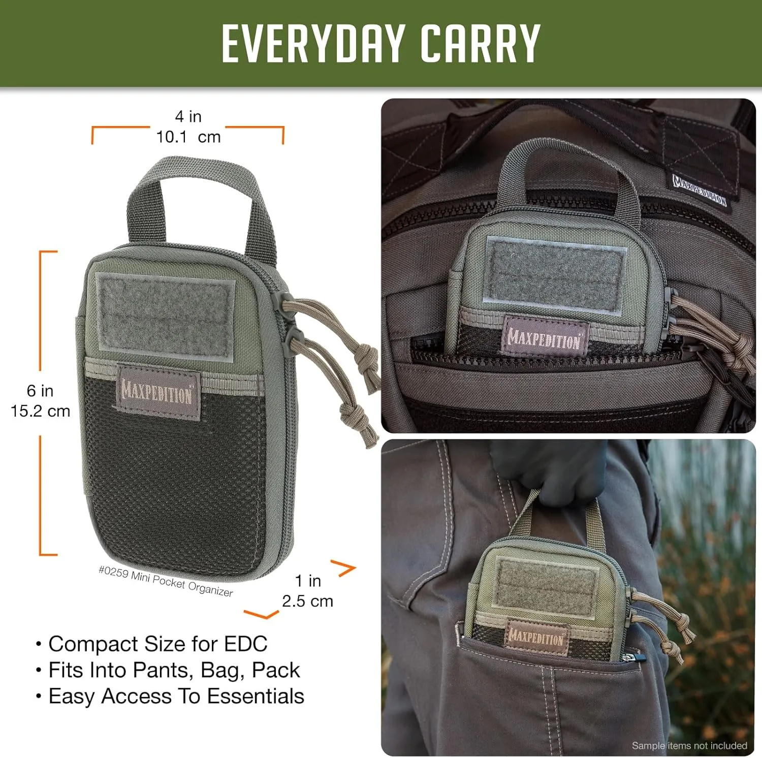 Maxpedition Mini Pocket Organizer