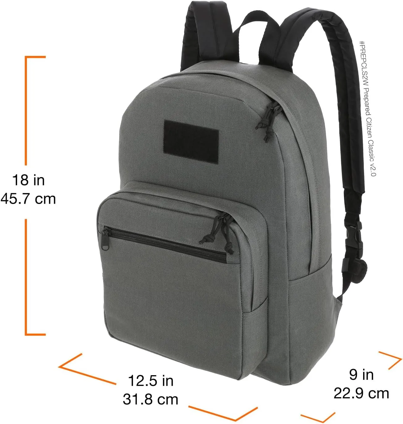 Maxpedition Prepared Citizen Classic v2.0 (Wolf Gray), Large