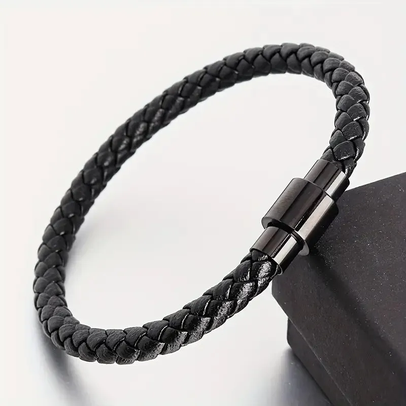Men's Black/Brown Bracelet