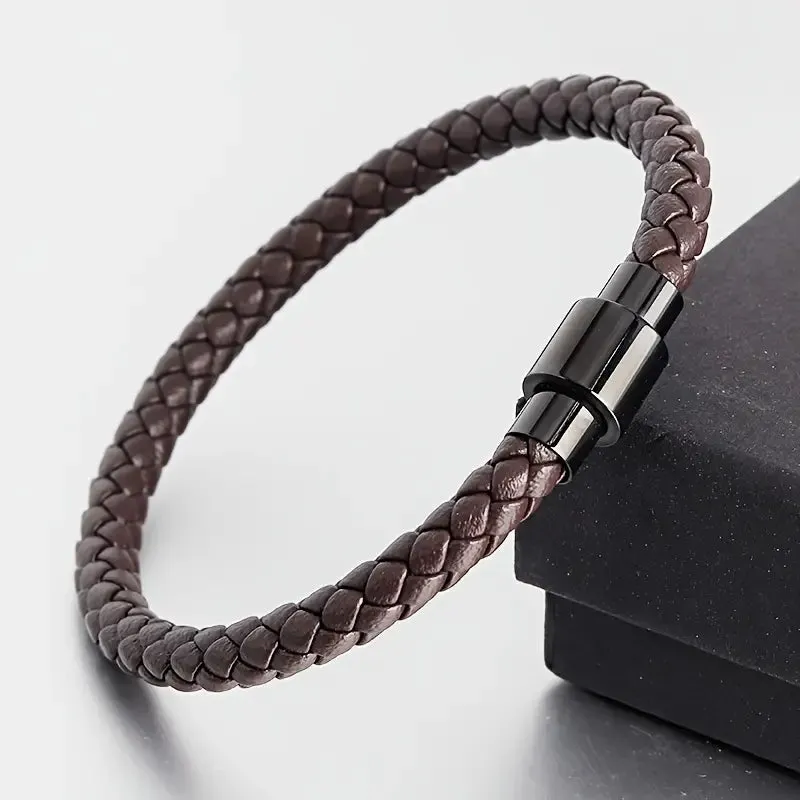 Men's Black/Brown Bracelet