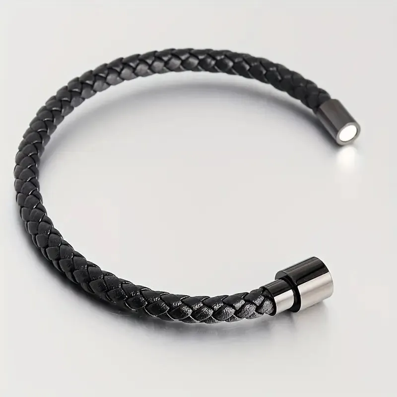 Men's Black/Brown Bracelet