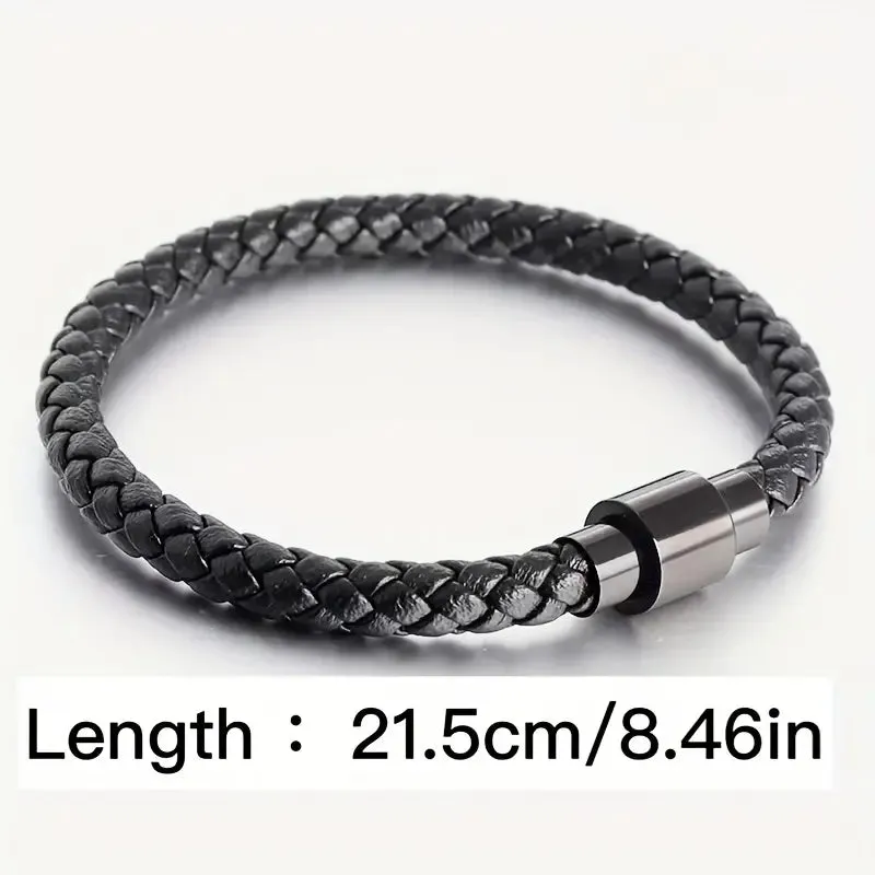 Men's Black/Brown Bracelet