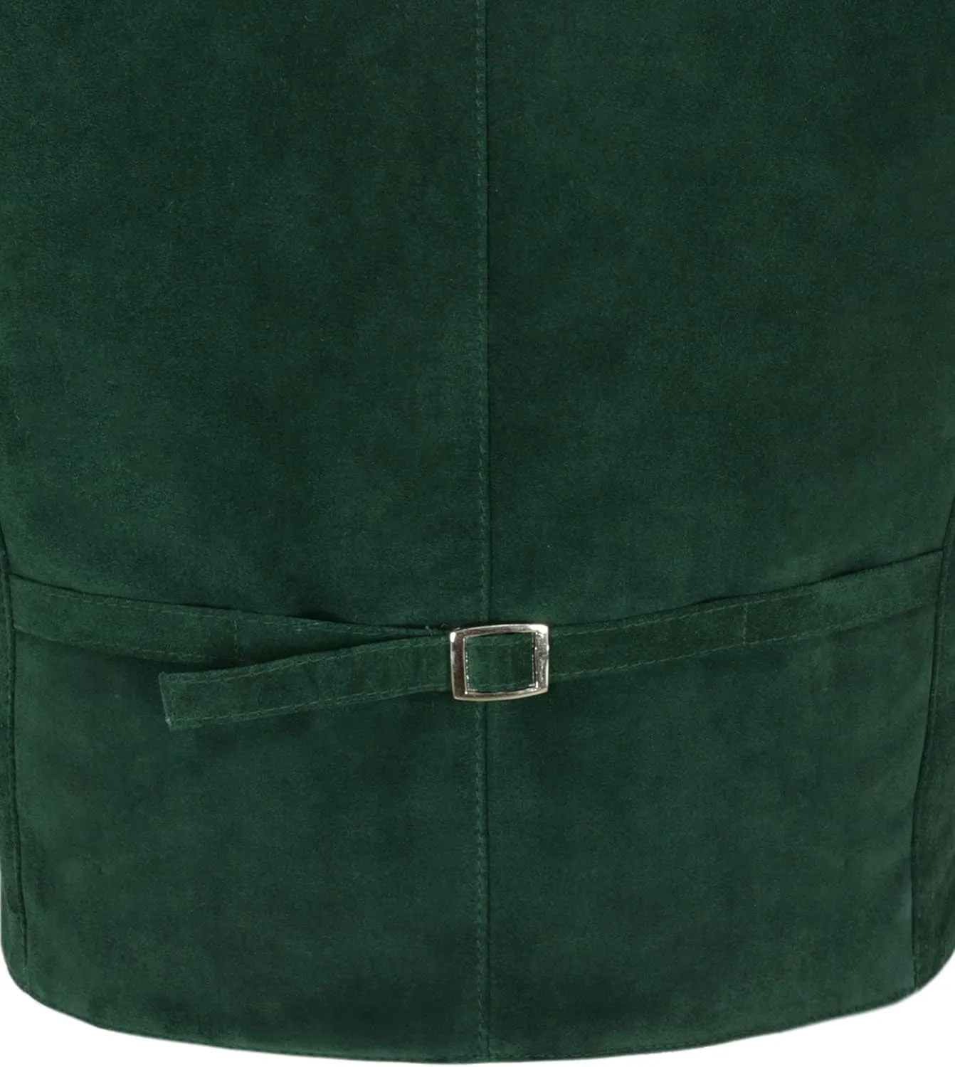 Men's Classic Leather Waistcoat Fashion Real Suede Leather 3281