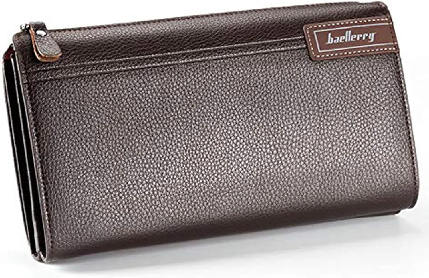 Mens Wallet Long Purse Leather Clutch Large Business Handbag Phone Card Holder Case Gift for Men Father Son Husband Boyfriend