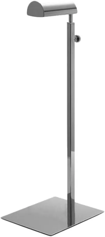 Metal Bag Stand for Women Handbag Adjustable Height 14.17-23.62 Inch Polished Stainless Steel Multi-Functional Display Stand