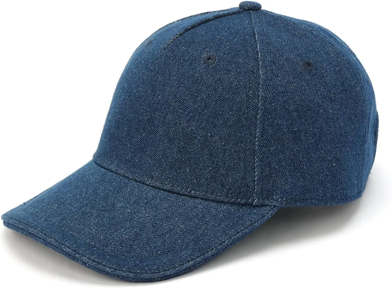 Michael Kors Women's Distressed Denim Baseball Cap, Stylish Hat & Fashion Accessory