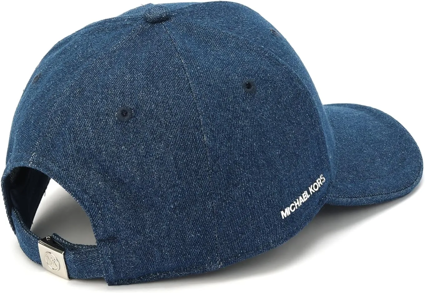 Michael Kors Women's Distressed Denim Baseball Cap, Stylish Hat & Fashion Accessory