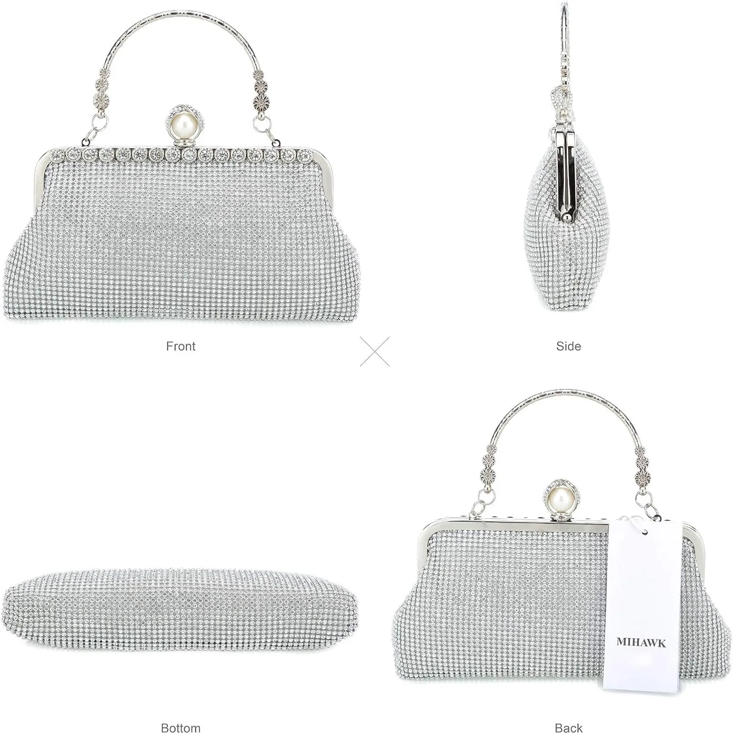 Mihawk Women's Clutch Purses and Bags - Evening Clutches and Handbags