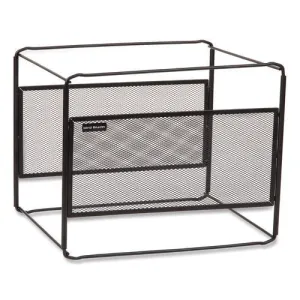 Mind Reader Hanging File Folder Organizer, Letter Size, 13" Long, Black