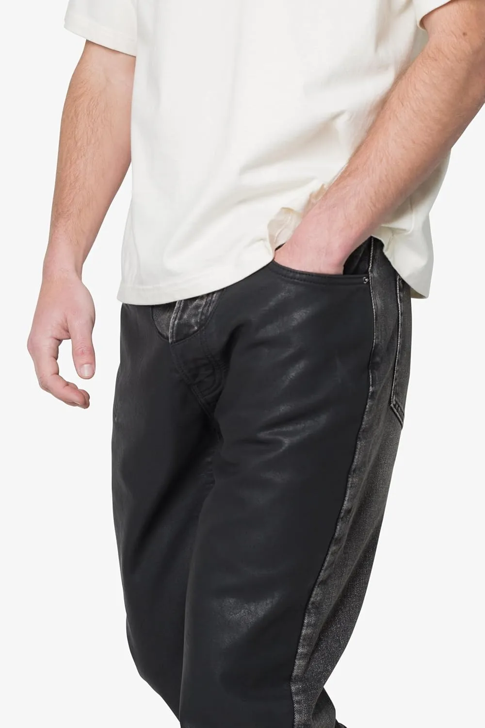mnml Men's V636 Western Baggy Denim