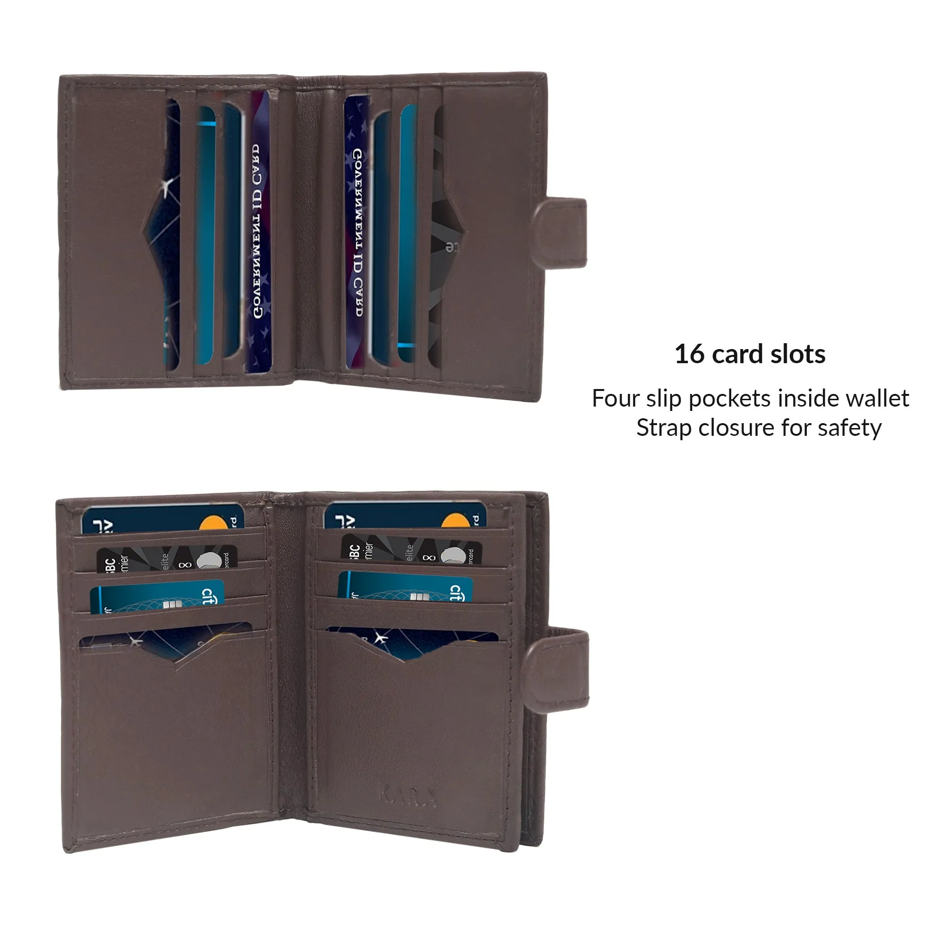 Modern Professional Leather Business Card Holder