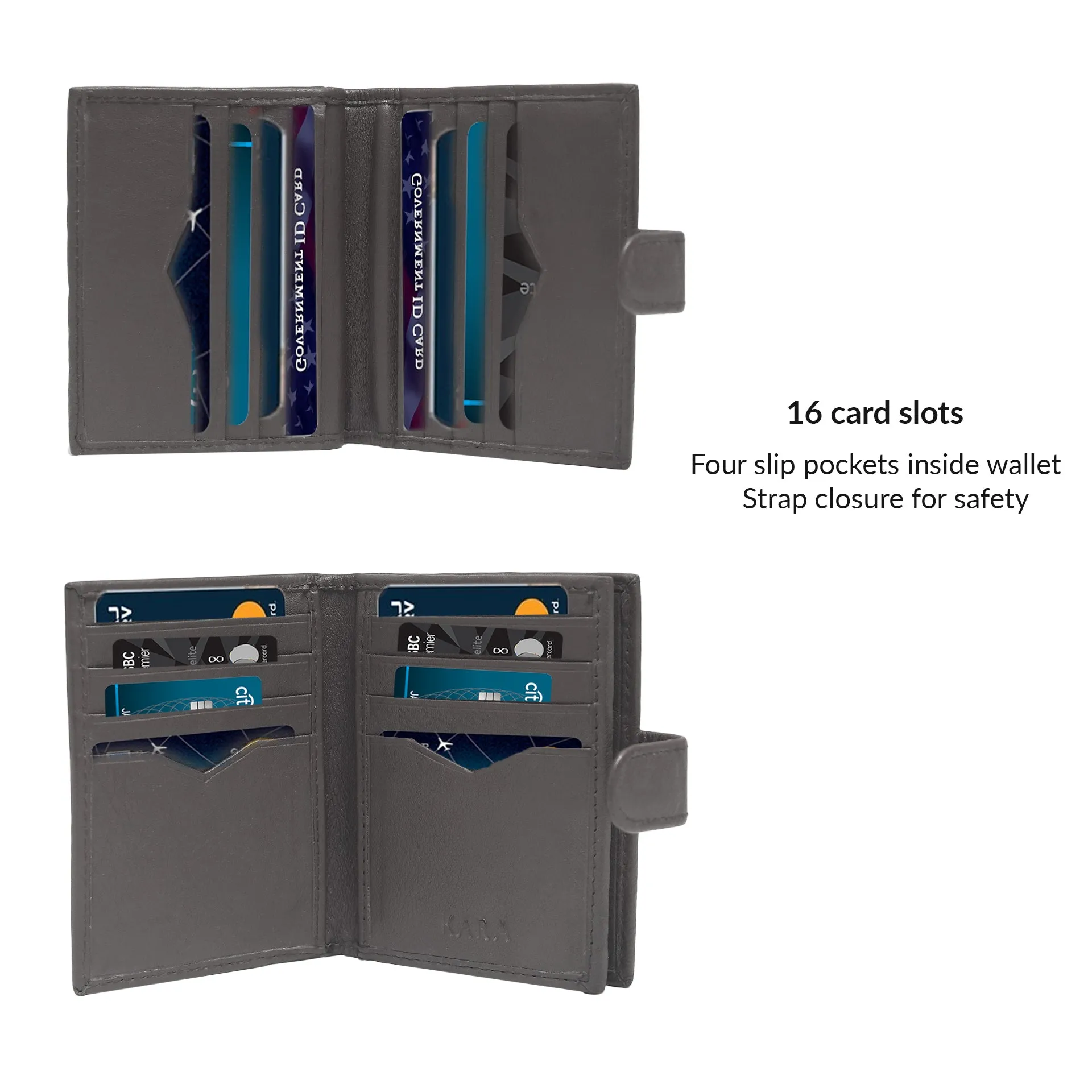 Modern Professional Leather Business Card Holder