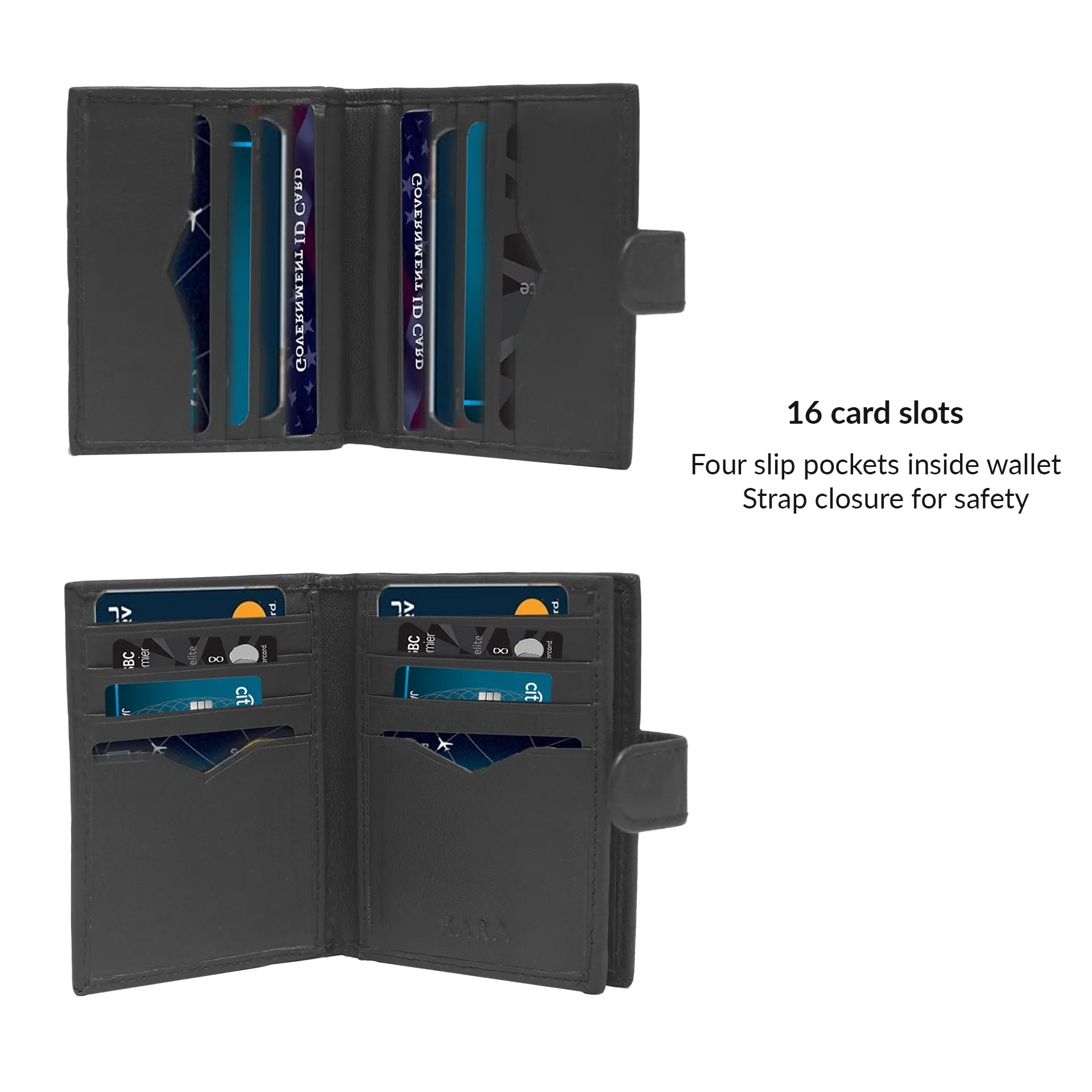 Modern Professional Leather Business Card Holder