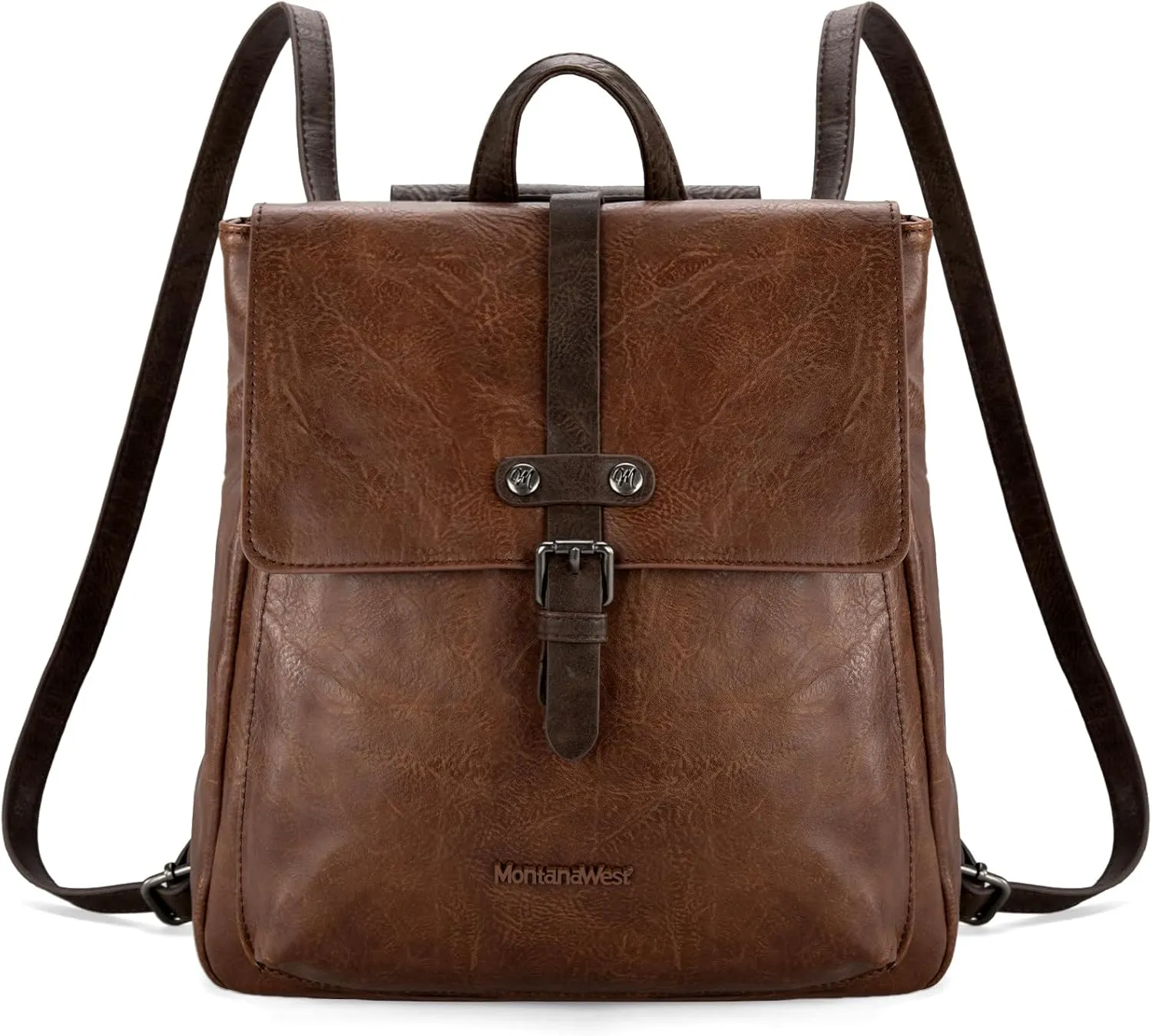 Montana West Medium Backpack Purse for Women Casual Convertible Crossbody Backpack for Travel Work