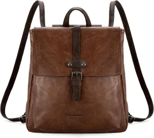 Montana West Medium Backpack Purse for Women Casual Convertible Crossbody Backpack for Travel Work