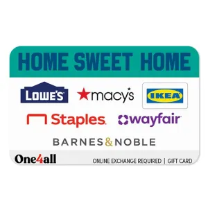 Multi-Brand Choice Cards Home Sweet Home eGift Card