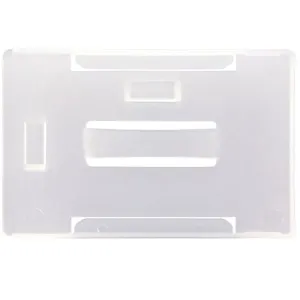 Multi Card Holder - Clear (Opaque) CH-RMOW - Pkt 100
