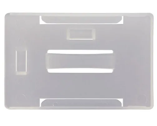 Multi Card Holder - Clear (Opaque) CH-RMOW - Pkt 100