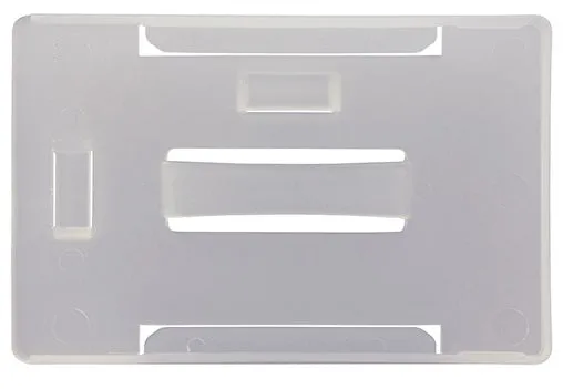 Multi Card Holder - Clear (Opaque) CH-RMOW - Pkt 100