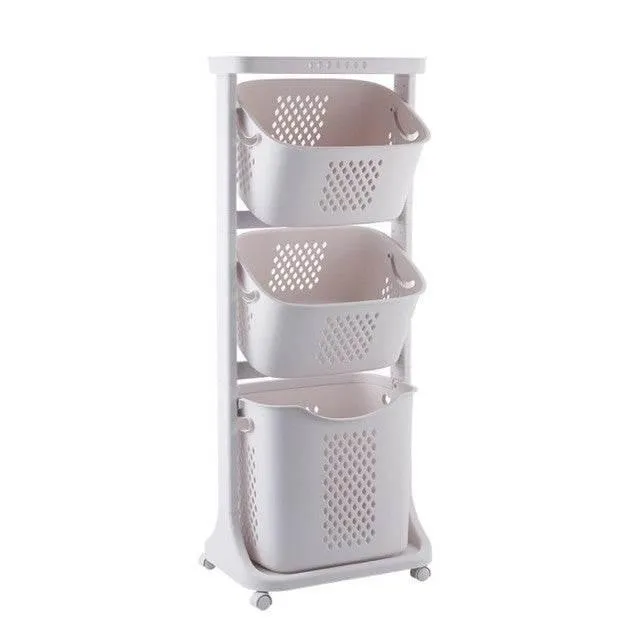 Multi-Layer Laundry Organizer Basket - Hanging Storage Solution