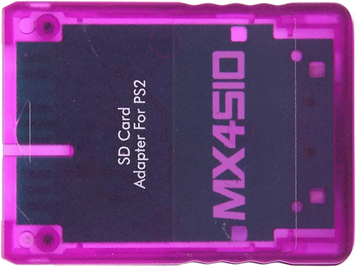 MX4SIO SIO2SD SD Card Adapter for PS2, Memory Card Expansion for SIO Replacement Memory Card Reader for PS2 Fat Console()