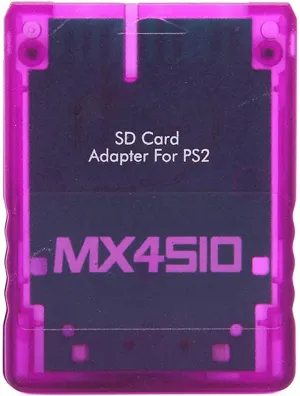 MX4SIO SIO2SD SD Card Adapter for PS2, Memory Card Expansion for SIO Replacement Memory Card Reader for PS2 Fat Console()