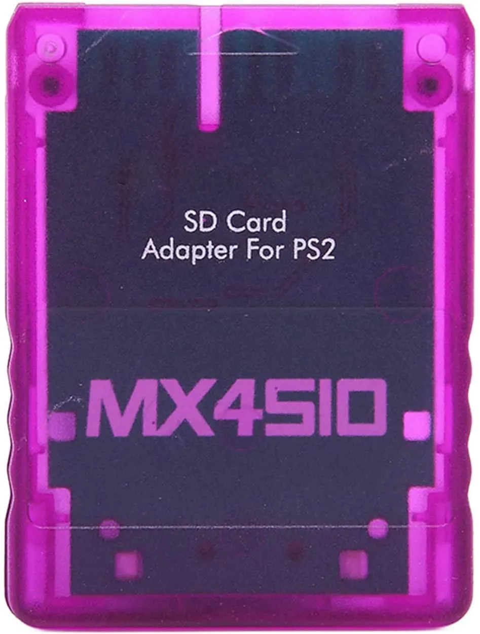 MX4SIO SIO2SD SD Card Adapter for PS2, Memory Card Expansion for SIO Replacement Memory Card Reader for PS2 Fat Console()