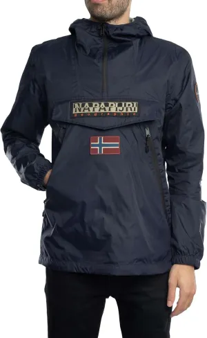 Napapijri Men's Rainforest Jacket, Blue Marine