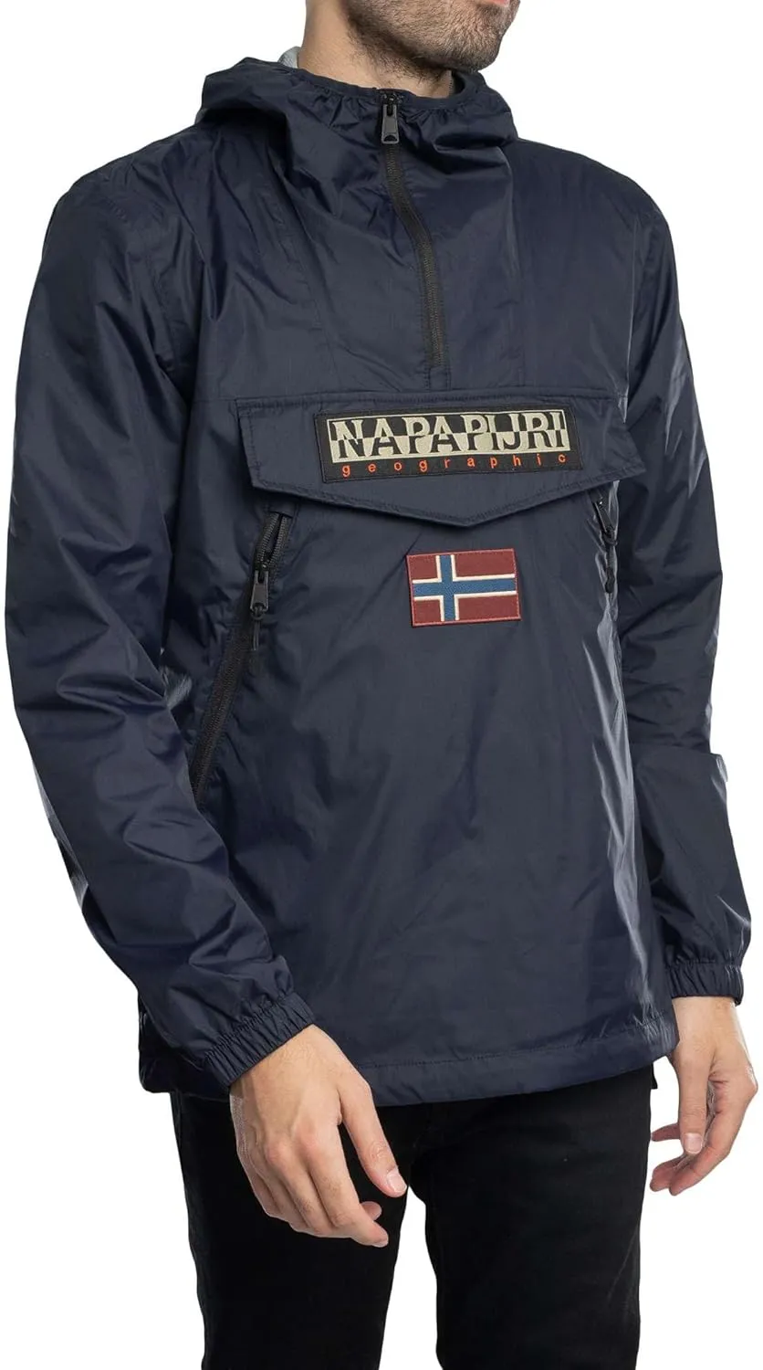 Napapijri Men's Rainforest Jacket, Blue Marine