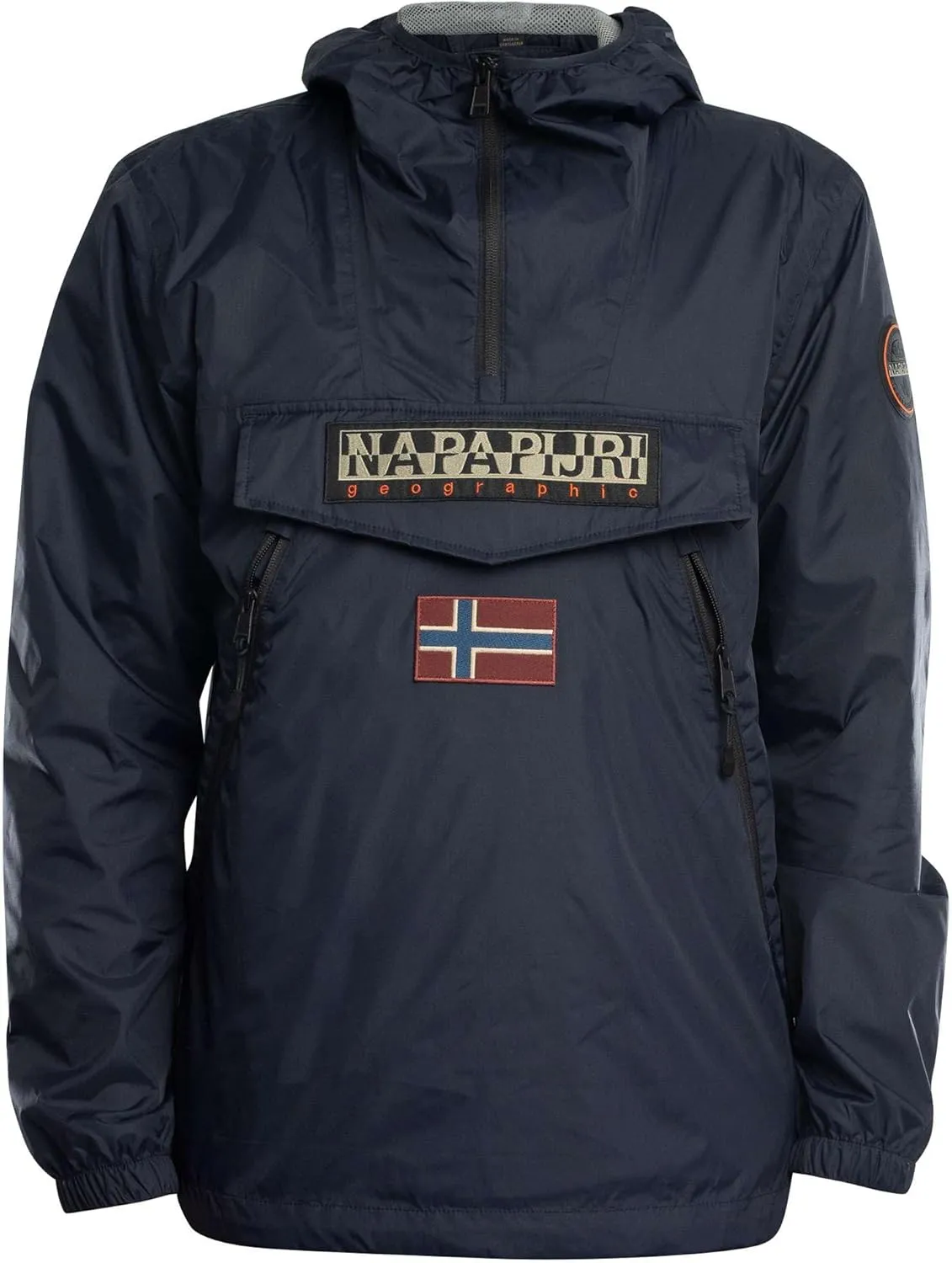 Napapijri Men's Rainforest Jacket, Blue Marine