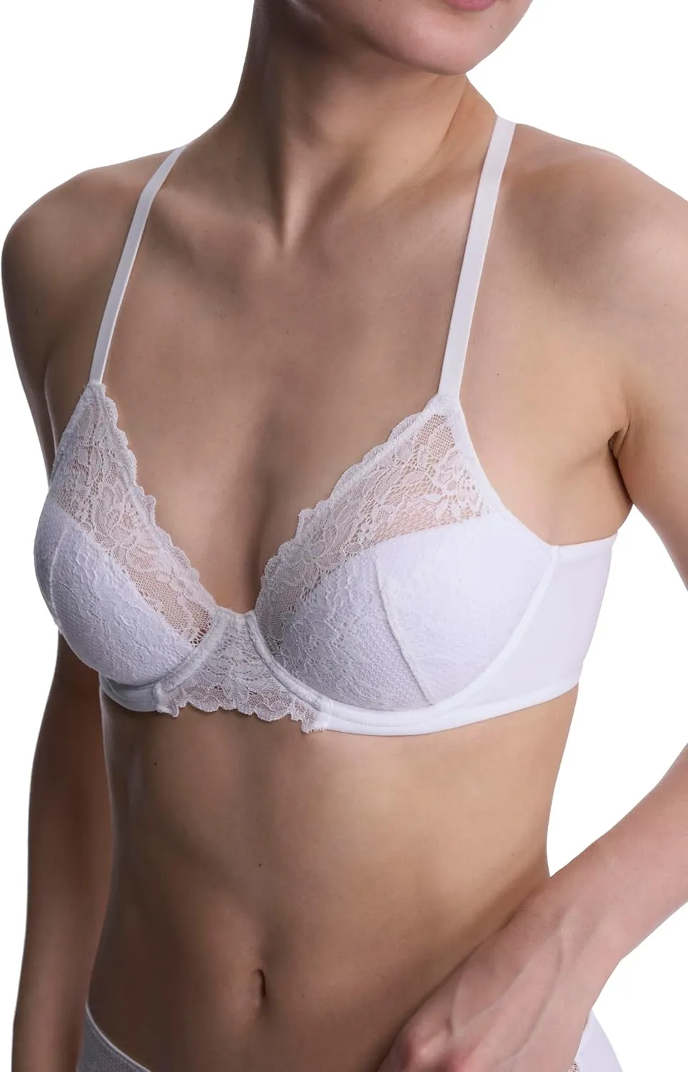 Natori Women's Heavenly Convertible Comfort Lace Contour Underwire