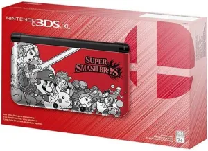 Nintendo 3DS XL Super Smash Bros Limited Edition Console - Red (Renewed)