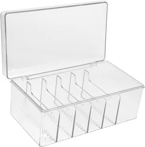 NUOBESTY Cord Storage Organizer Mobile Phone Charger Management Box Desk Cord Organizer Cable Management Rack