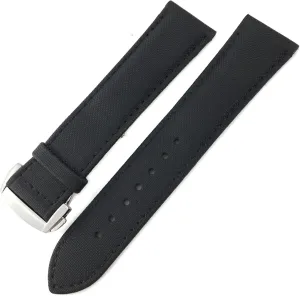 Nylon Canvas Watch band For Omega Seamaster Diver 300 For Rolex For Seiko SKX For Tissot，For Longines Leather 19mm 20mm 21mm 22mm Watch Strap