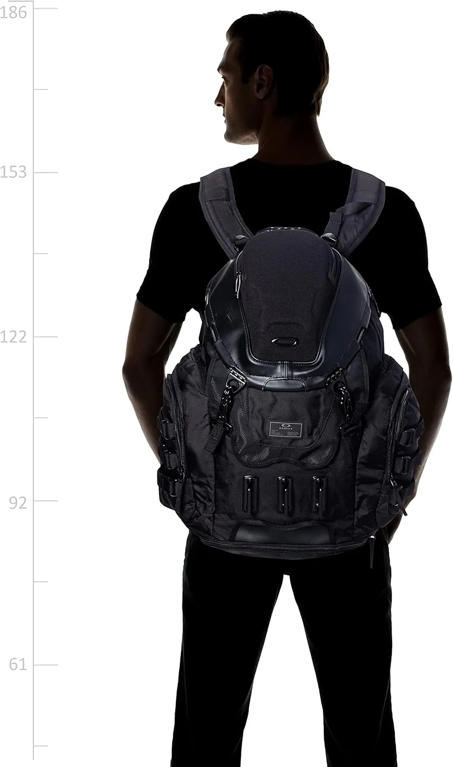 Oakley Kitchen Sink Backpack, Stealth Black, One Size