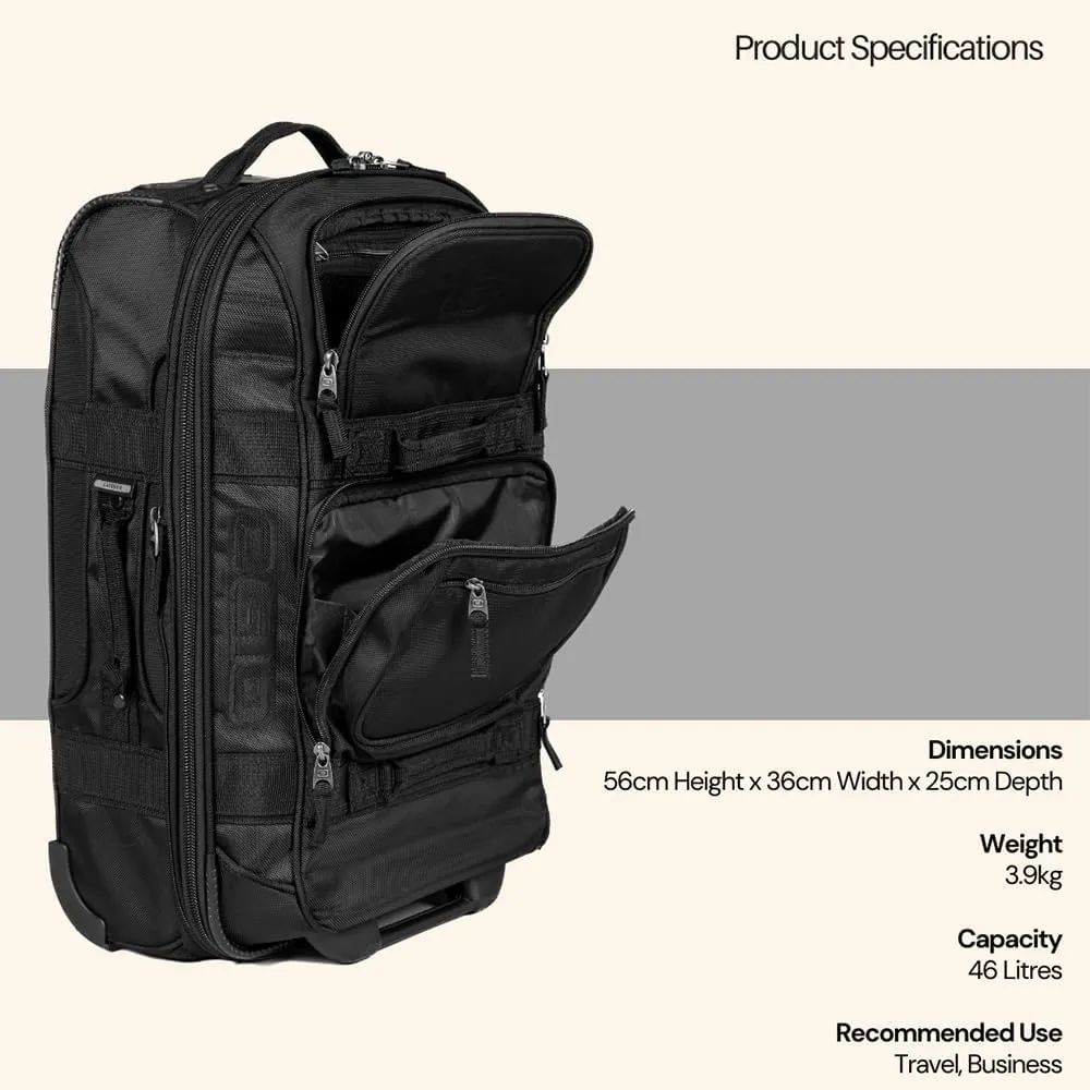OGIO Layover, Black Pindot, One Size