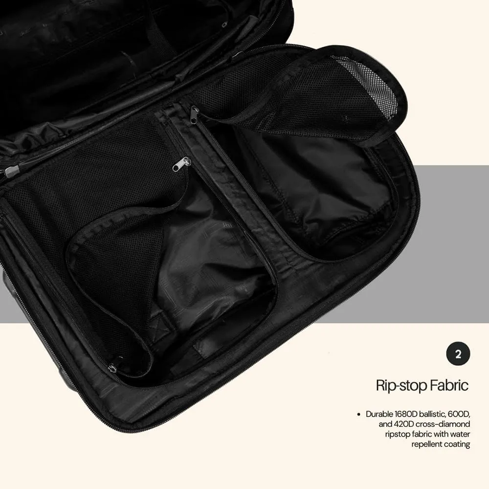 OGIO Layover, Black Pindot, One Size