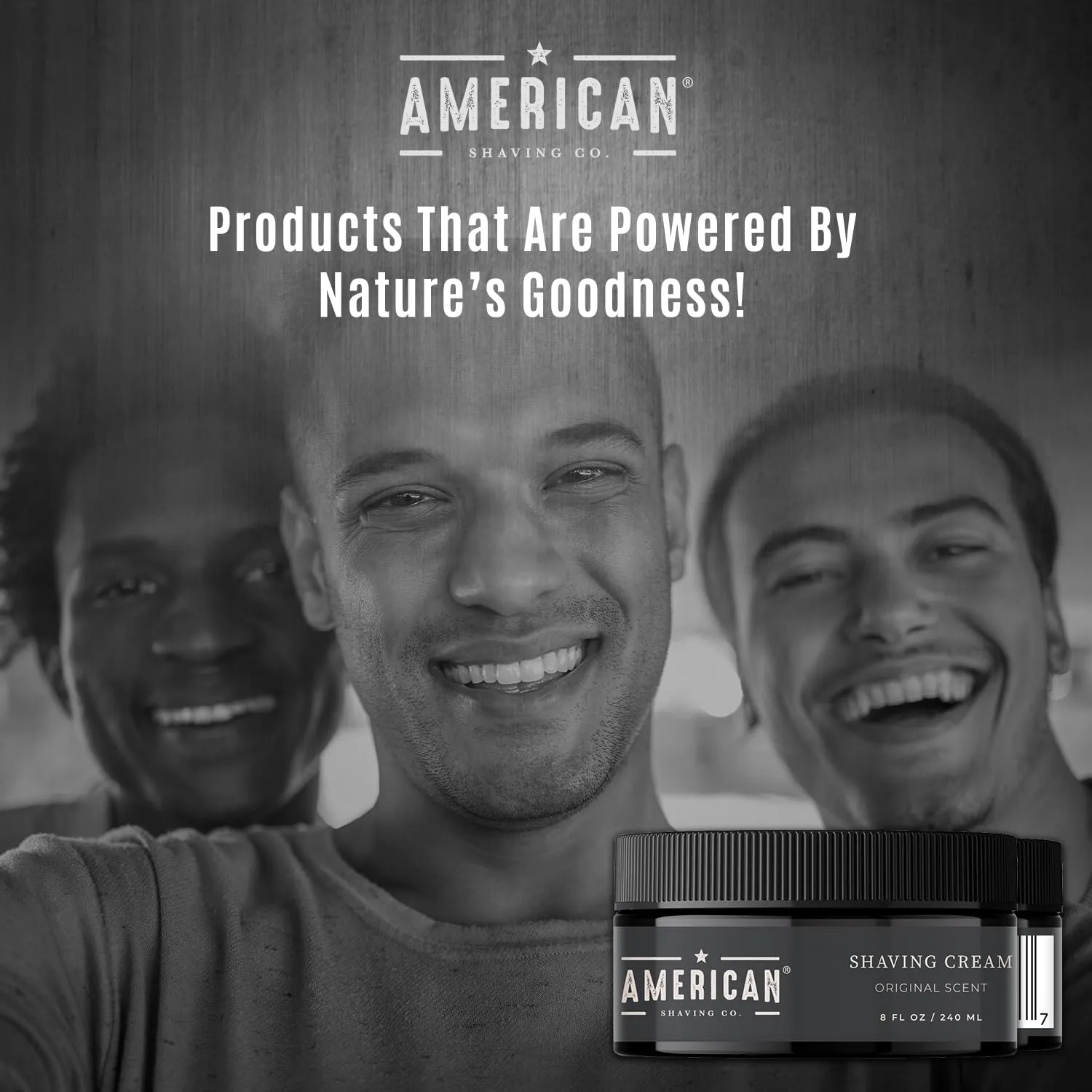 Original Scent Shaving Cream For Men 8 Oz, Made in USA, Easy Application, Quality Potent Ingredients, Non-GMO, GMP Certified, Cruelty-Free Products