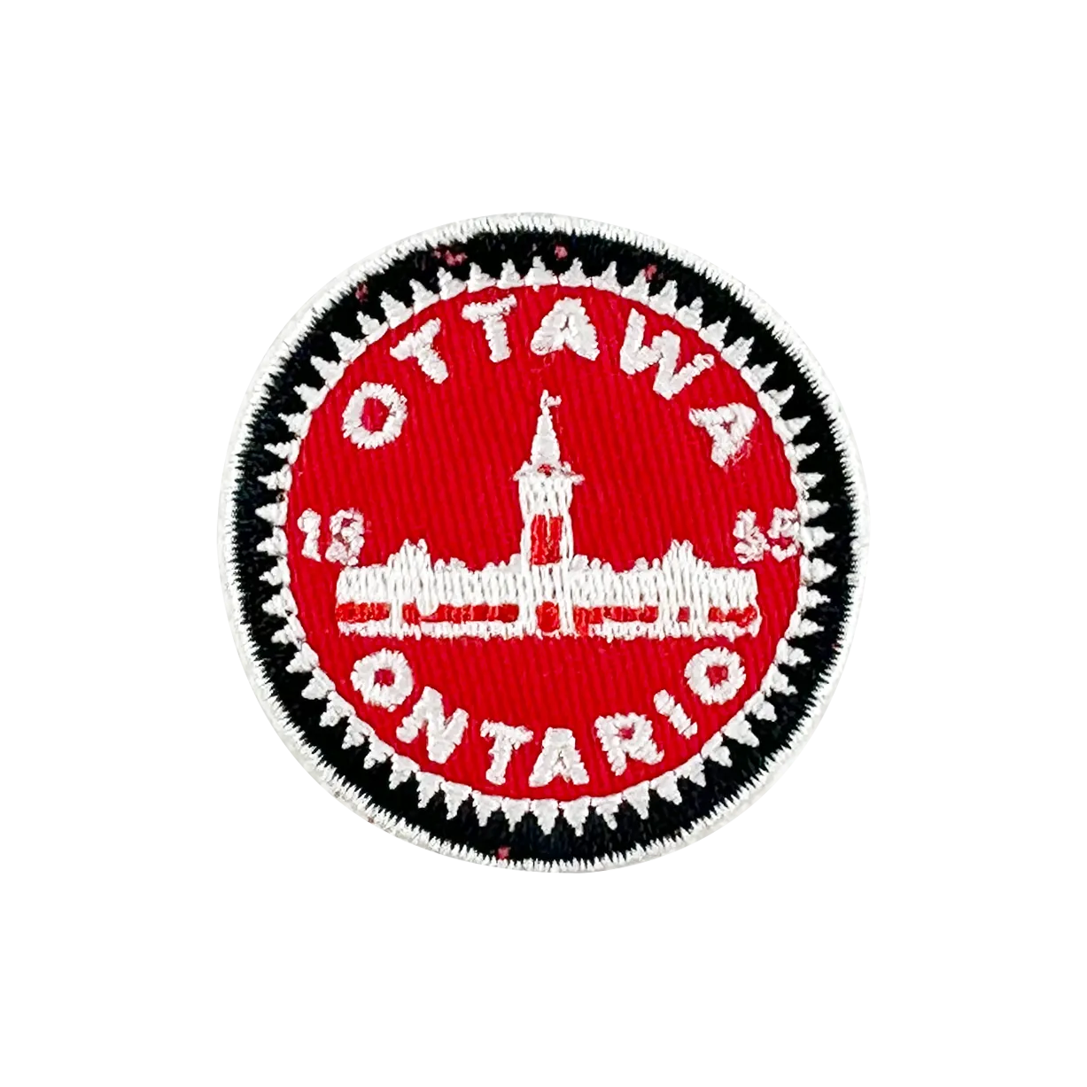 Ottawa iron-on embroidery patch