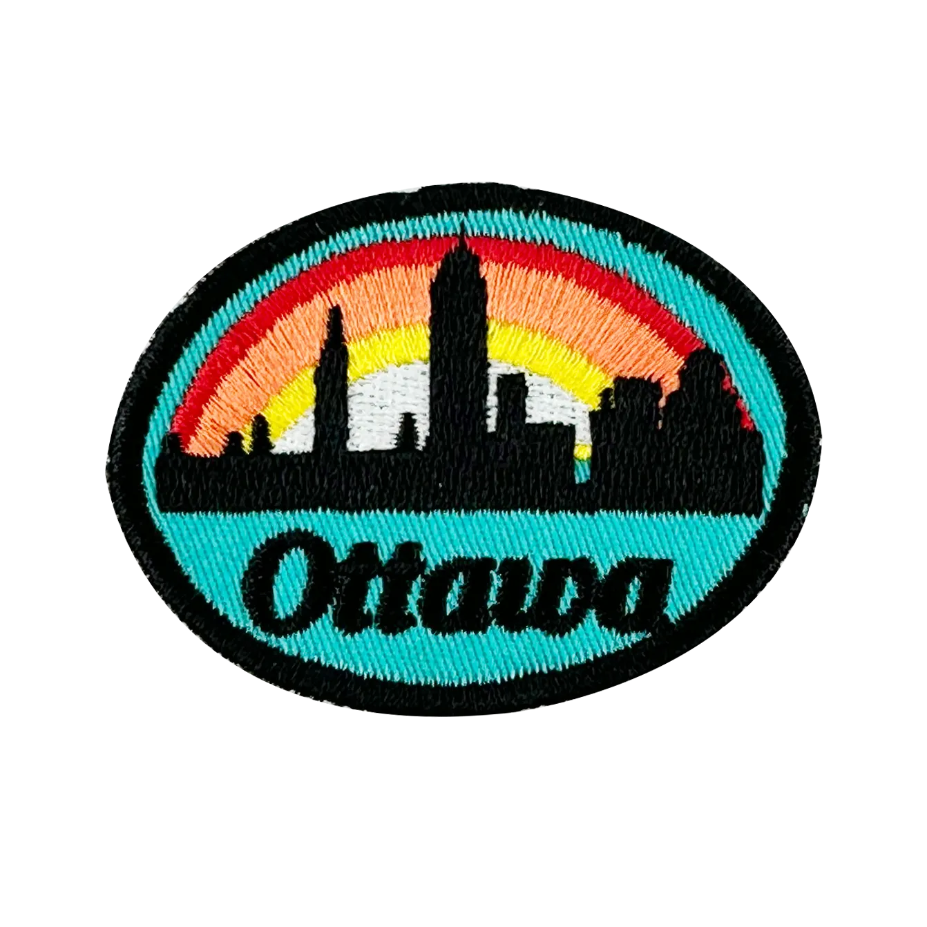 Ottawa iron-on embroidery patch