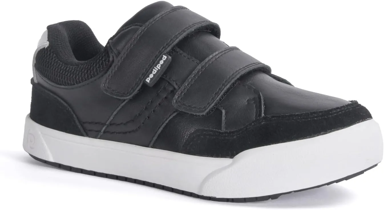 pediped Flex Acuna First Walker Shoe, White, 12 US Unisex Little Kid