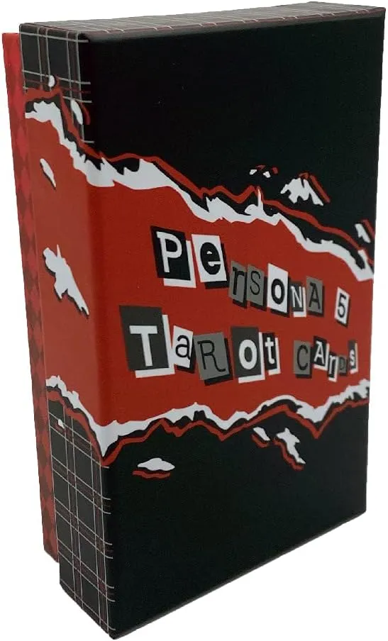 Persona 5 - Royal Tarot Cards - Complete 78-Card Deck   Extras