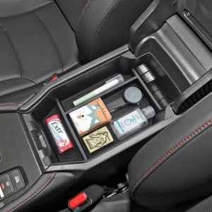 PIMCAR Center Console Organizer for Honda Accord 2023-2025 11th Gen | Durable ABS Plastic Armrest Storage Tray | Black Liner Trim Accessories