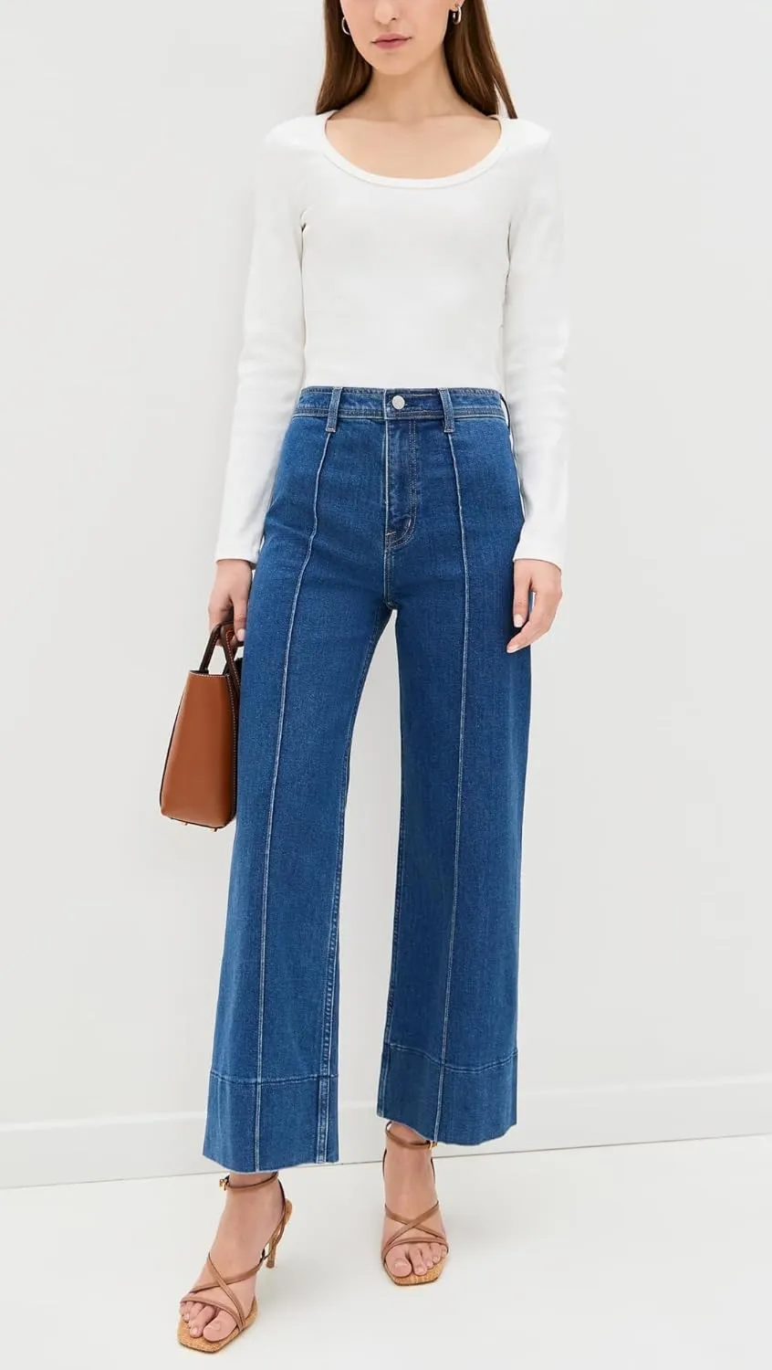 Pistola Denim Women's Penny Pintuck Ankle Jeans