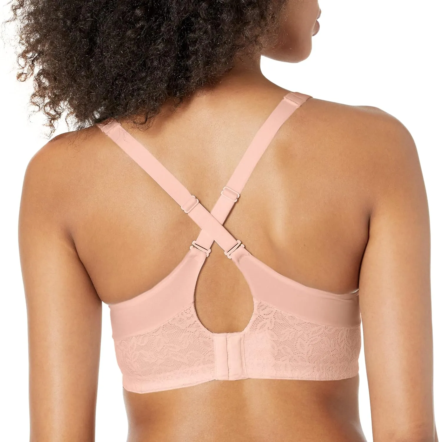 PLAYTEX Women's Secrets Ultra Soft Comfortflex Fit Convertible Wirefree Bra Us4830