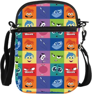 PLITI Movie Inspired Gift All The Feelings Characters Gift Emotion Group Gift Cartoon Emotion Crossbody Bag