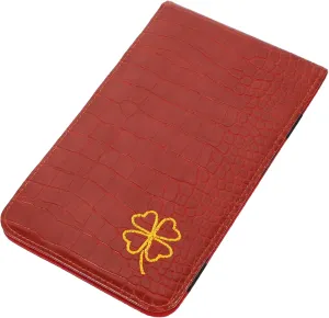 Portable Golf Scorecard Holder Lightweight Score Keeping Book Cover Fits Standard Scorecards Durable Protection Against Sweat and for Outdoor Golfing