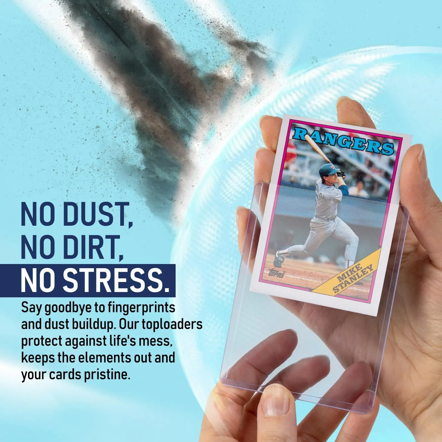 Premium Seamless 20PT - 360PT Thick Top Loaders for Cards | Top Loader Card Holder, Baseball Card Sleeves Hard Plastic, Hard Trading Cards Sleeves, TCG Sports Sleeve Hards, Toploader Clear Plastic.