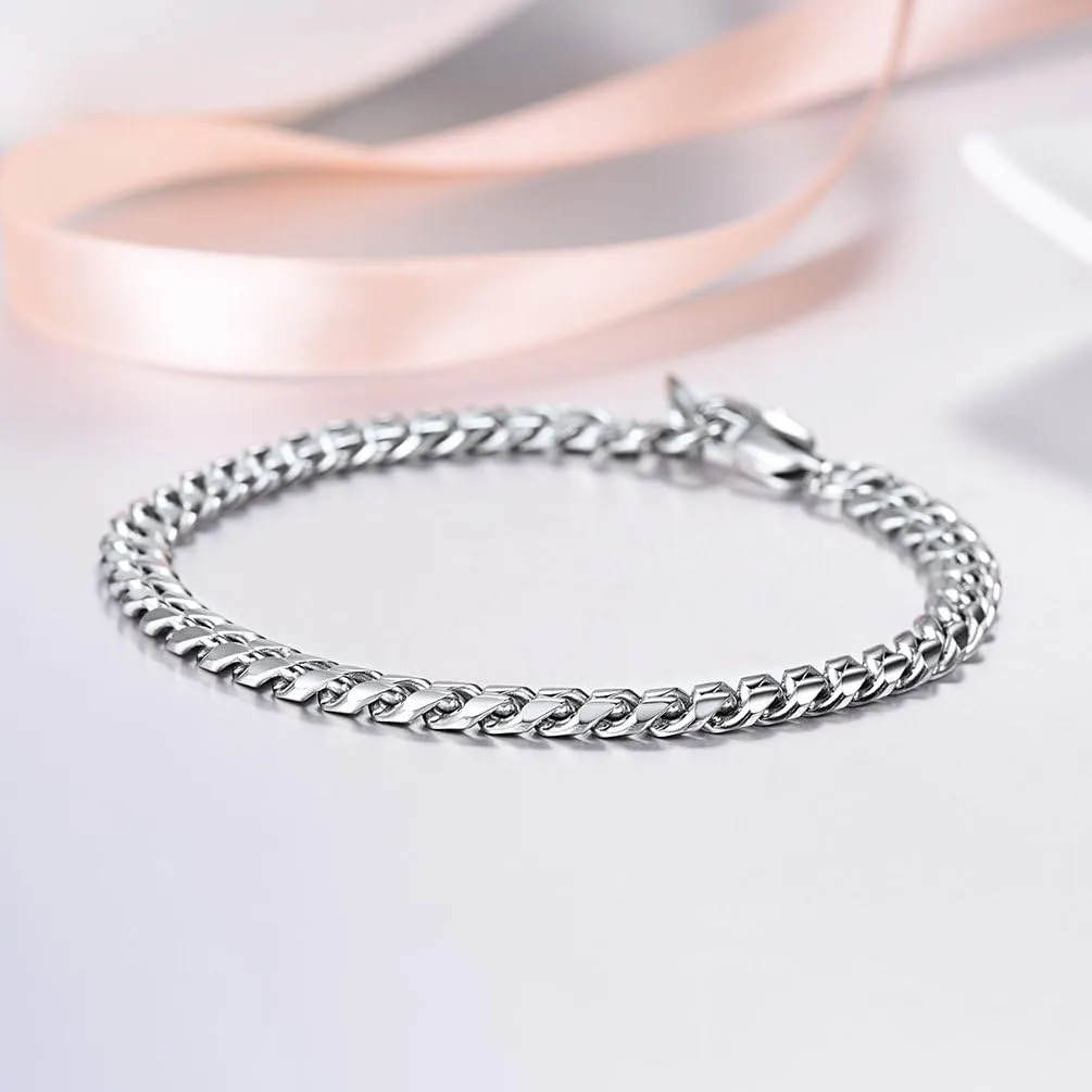 PROSTEEL Stainless Steel Bracelet for Men Women, Stylish Cuban Link Bracelets, Black/18K Gold Plated, W:4.8mm/6mm/10mm/14mm, L:19cm/21cm, Come Box